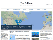 Tablet Screenshot of jchscaldron.com